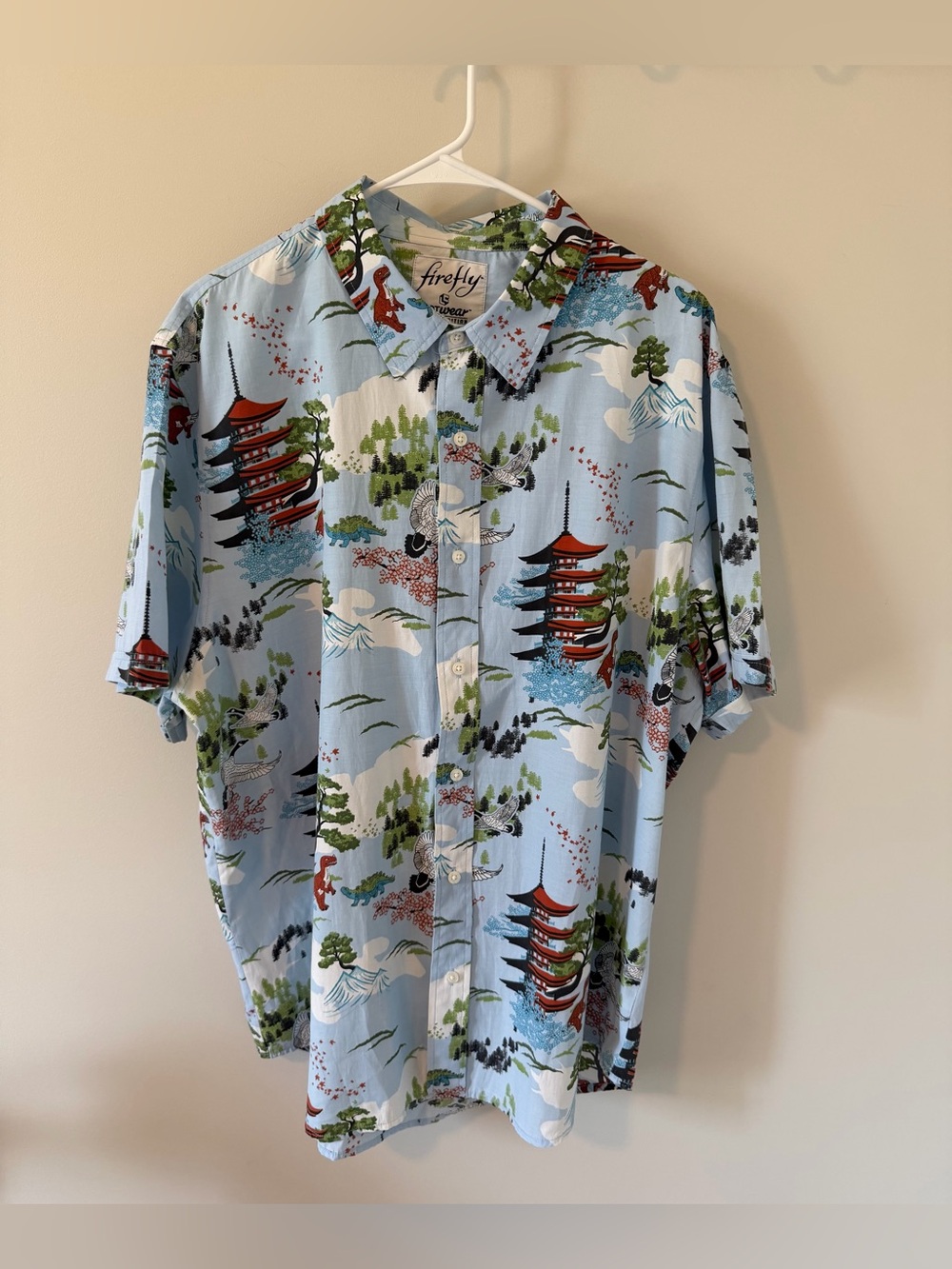 Mens Firefly x Lootwear Hoban Washburne Limited Edition Hawaiian Shirt Size 2XL
